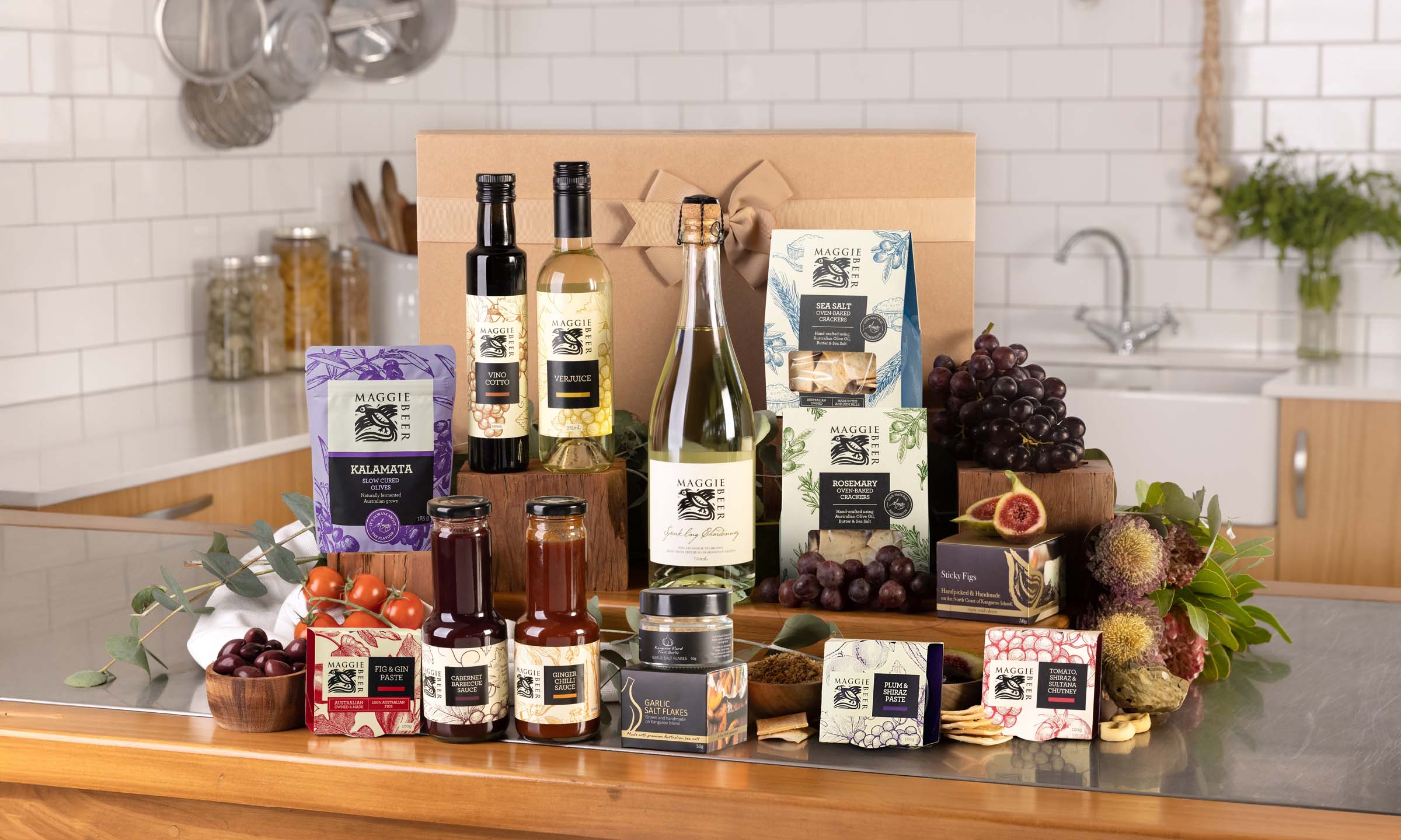 Best of South Australia with Non Alcoholic Sparkling Chardonnay Gift Hamper