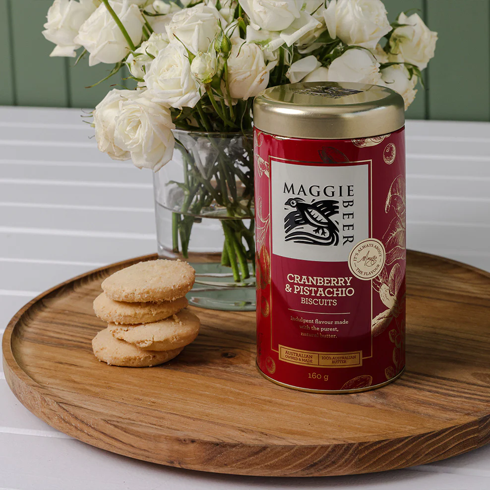 Cranberry & Pistachio Biscuit Tin - Image 2