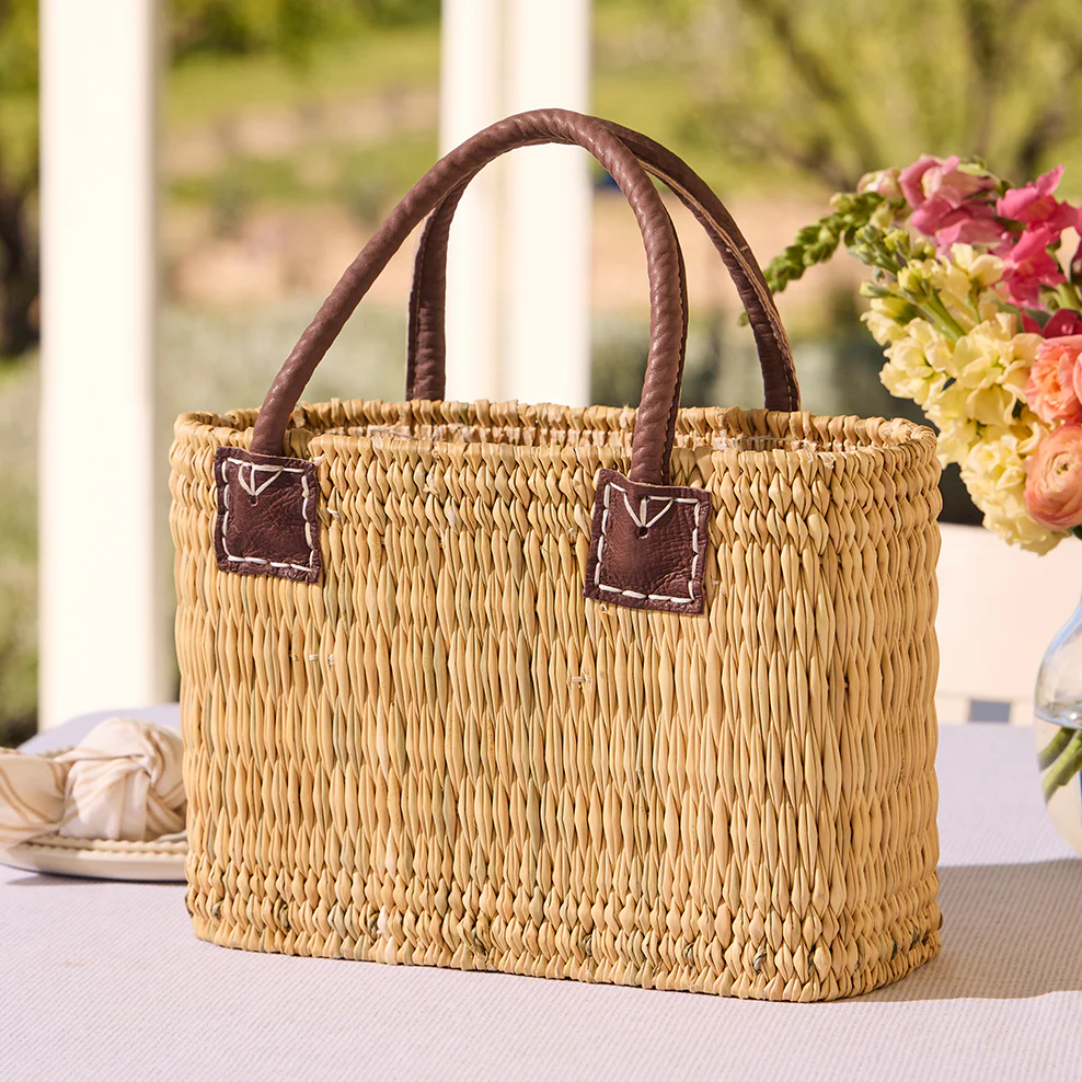 French Market Basket Mini Tote with Chandon & Chocolates - Image 3