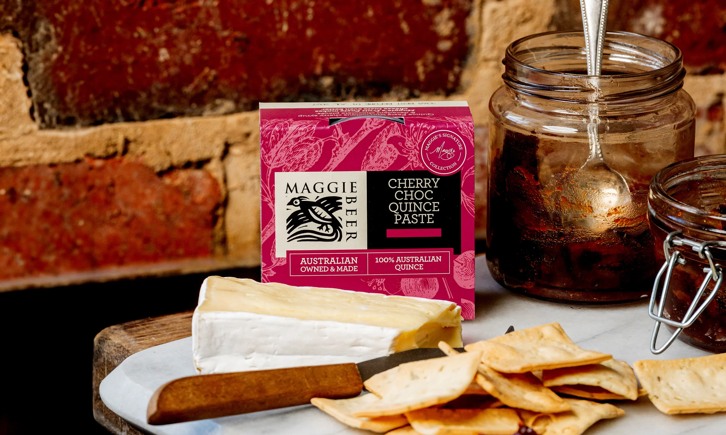 Maggie Beer Cherry Choc Quince Paste 100g
