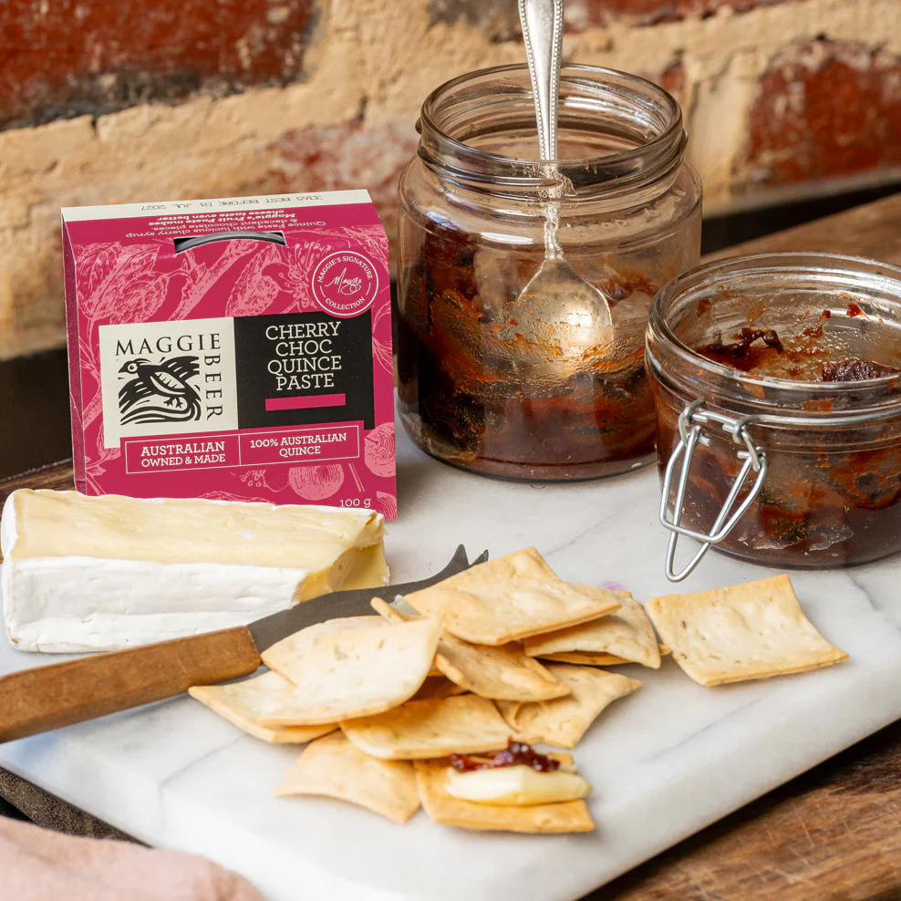 Maggie Beer Cherry Choc Quince Paste 100g - Image 3