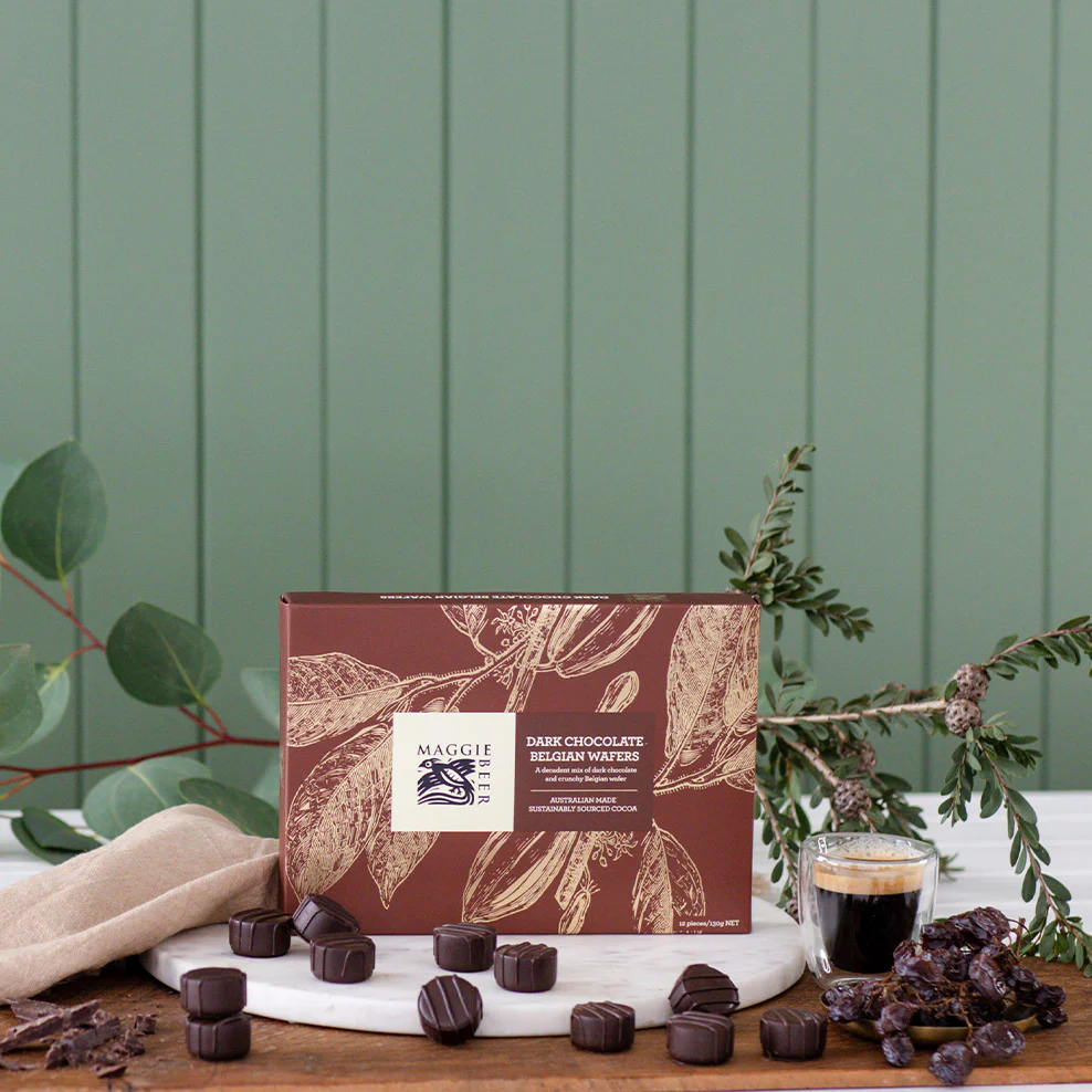 Dark Chocolate Belgian Wafers 130g - Image 3