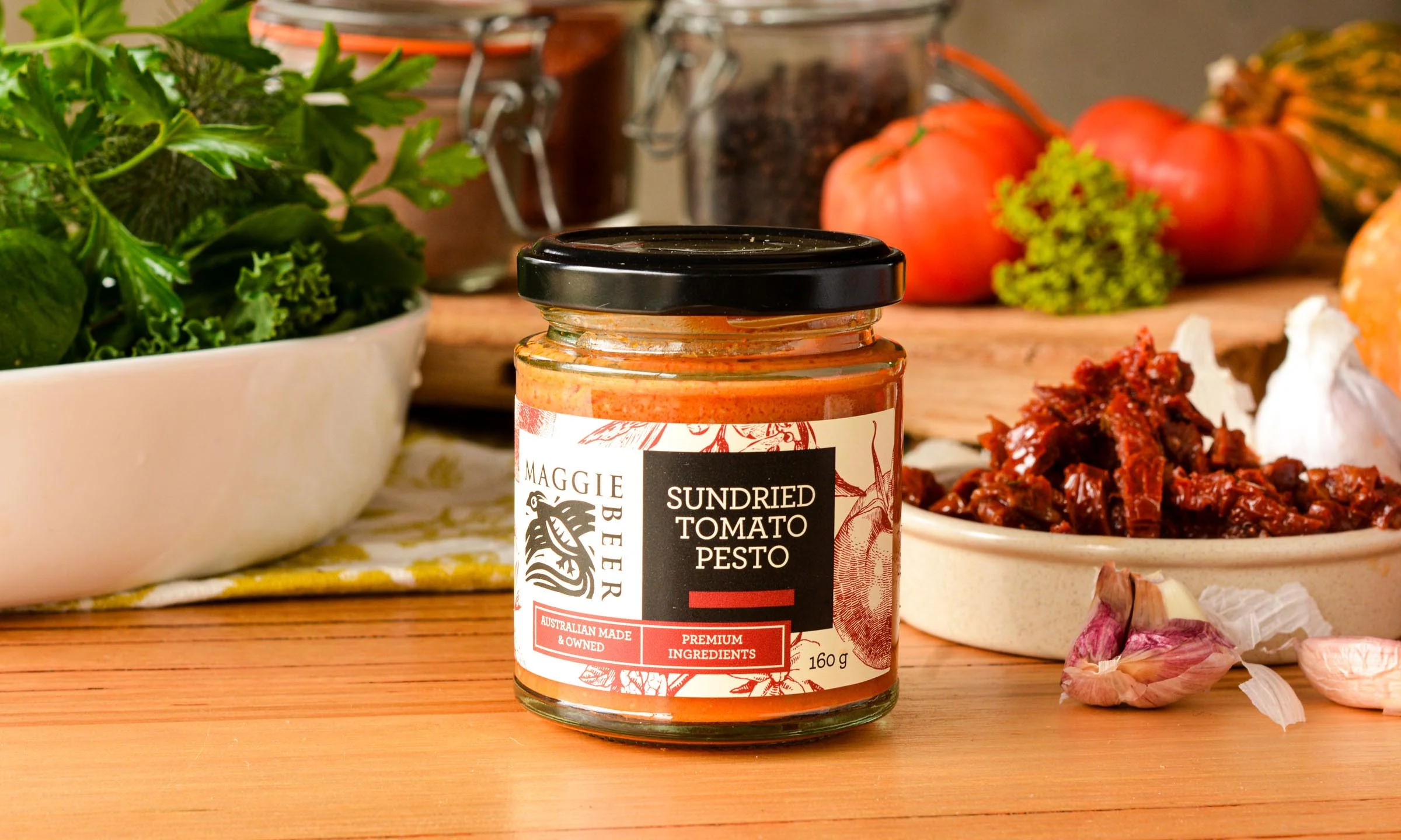 Maggie Beer Sundried Tomato Pesto 160g