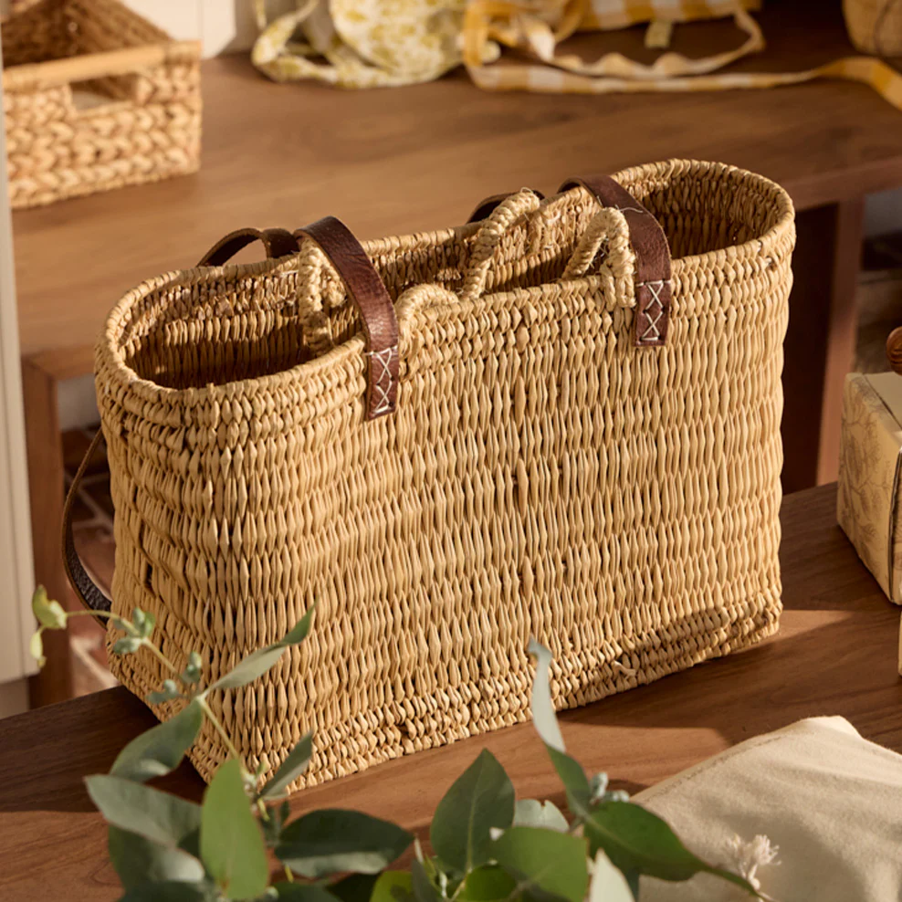 Maggie Living: Small French Market Basket - Image 8