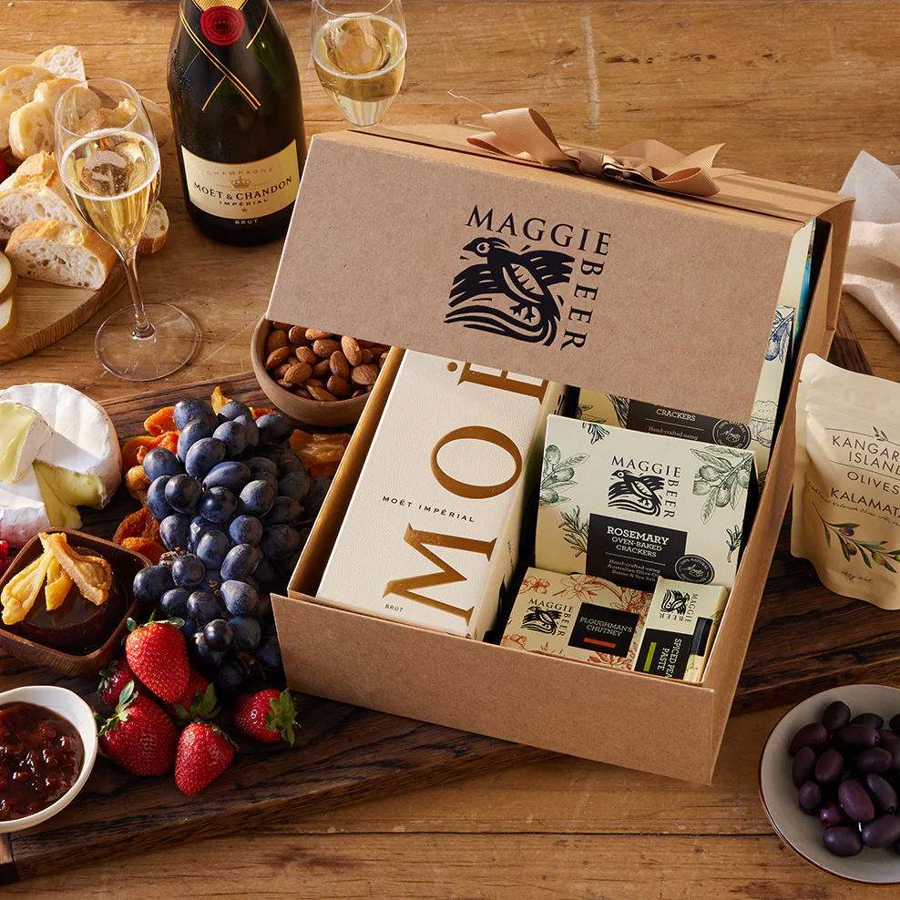 Maggie's Gourmet Grazing Hamper with Moët - Image 2