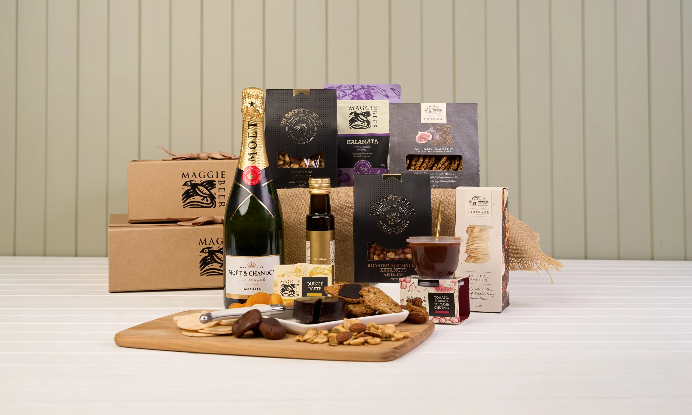 Maggie's Gourmet Selection with Moët Gift Hamper
