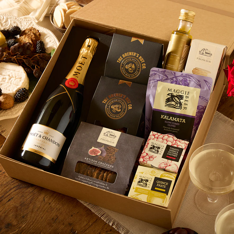 Maggie's Gourmet Selection with Moët Gift Hamper - Image 2
